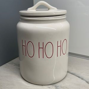 Rae Dunn Ho Ho Ho Canister